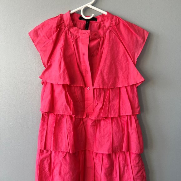 BCBG MaxAzria Tunic in Salmon Pink, size S - Picture 2 of 2